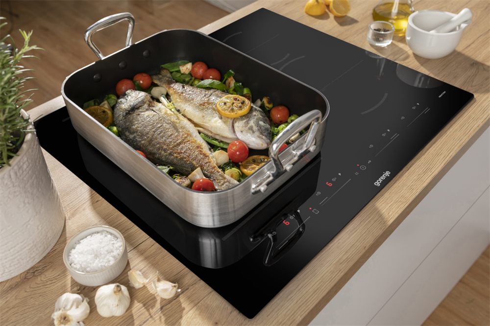 Gorenje GI6432BSCE fekete, beépíthető, indukciós, főzőzóna: 4, beépíthető méret: 56cm, főzőlap