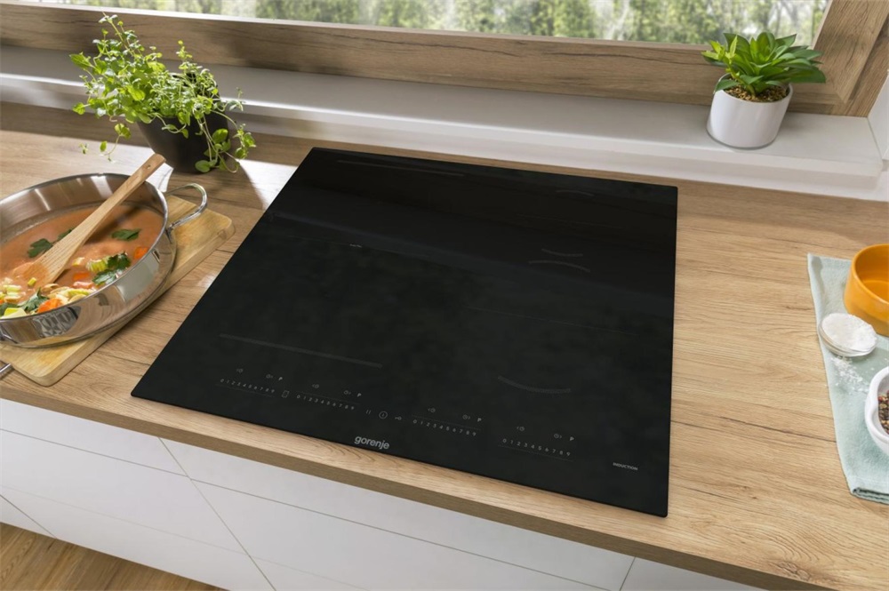 Gorenje GI6432BSCE fekete, beépíthető, indukciós, főzőzóna: 4, beépíthető méret: 56cm, főzőlap