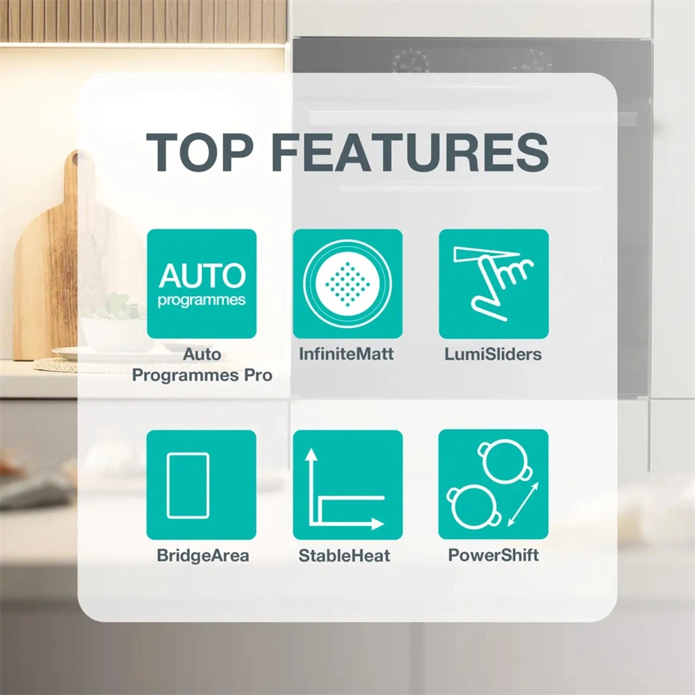 Gorenje GI6433SRWF fekete, beépíthető, indukciós, 4 főzőzóna, főzőlap