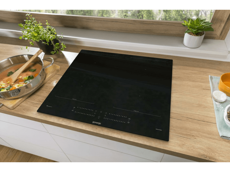 Gorenje GI6442BSCWF fekete, beépíthető, indukciós, főzőzóna: 4, beépíthető méret: 56cm, főzőlap