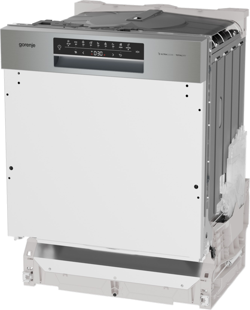 Gorenje GI672B90X programok száma: 7, beépíthető, 14 terítékes mosogatógép 