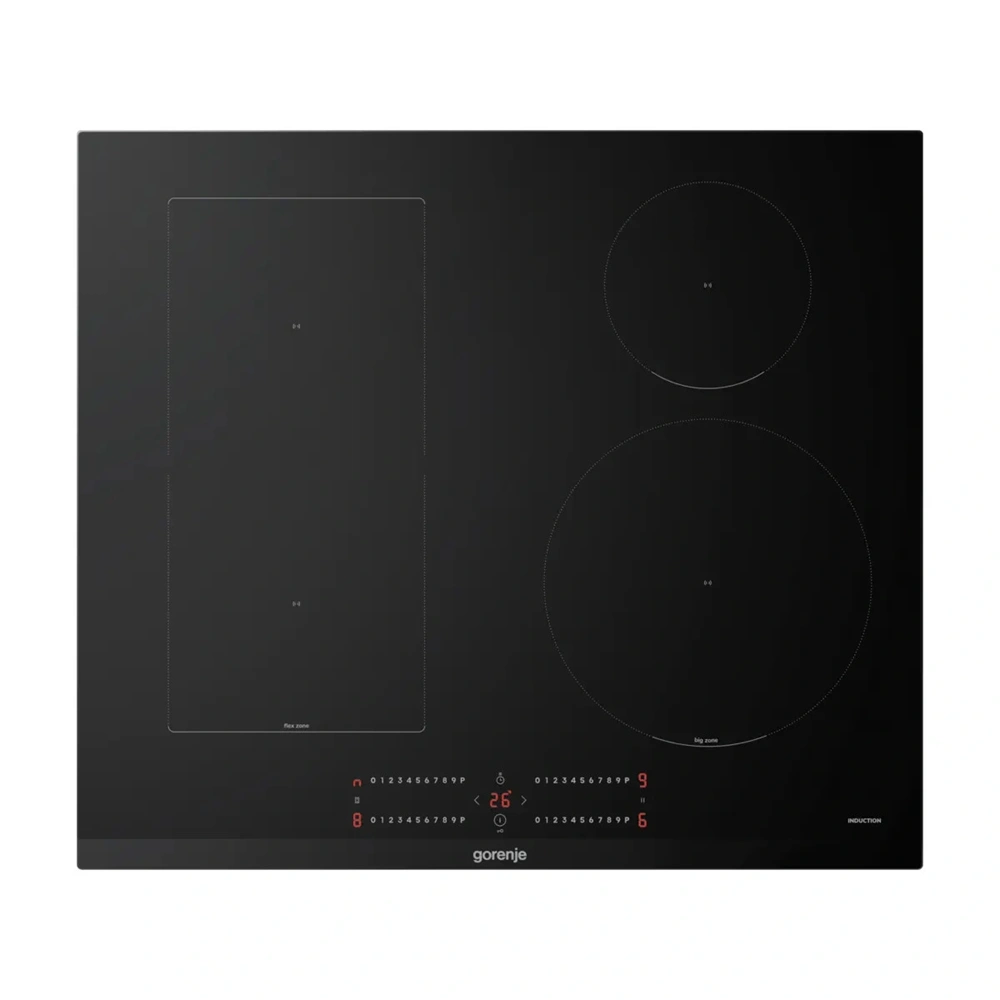 Gorenje GIC6422BC fekete, beépíthető, indukciós, 4 főzőzóna, főzőlap