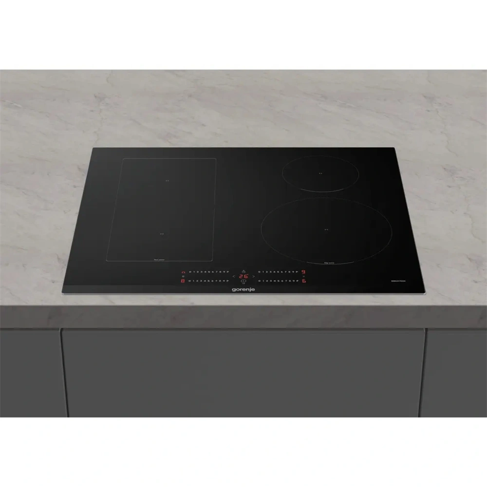 Gorenje GIC6422BC fekete, beépíthető, indukciós, 4 főzőzóna, főzőlap