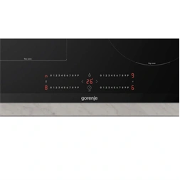 Gorenje GIC6422BC fekete, beépíthető, indukciós, 4 főzőzóna, főzőlap