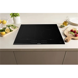 Gorenje GIC6422BC fekete, beépíthető, indukciós, 4 főzőzóna, főzőlap