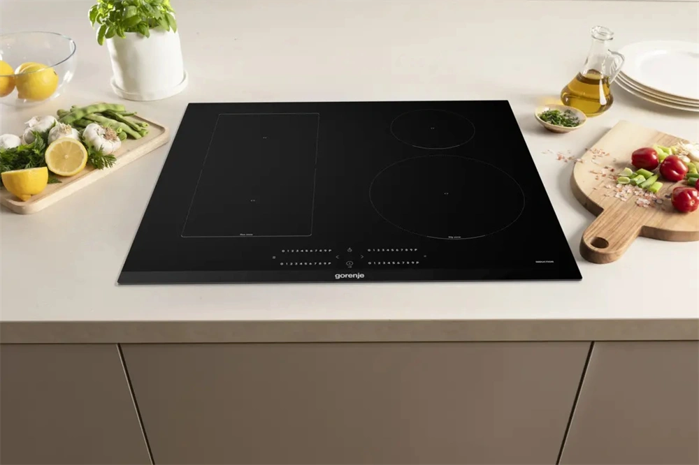 Gorenje GIC6422BC fekete, beépíthető, indukciós, 4 főzőzóna, főzőlap