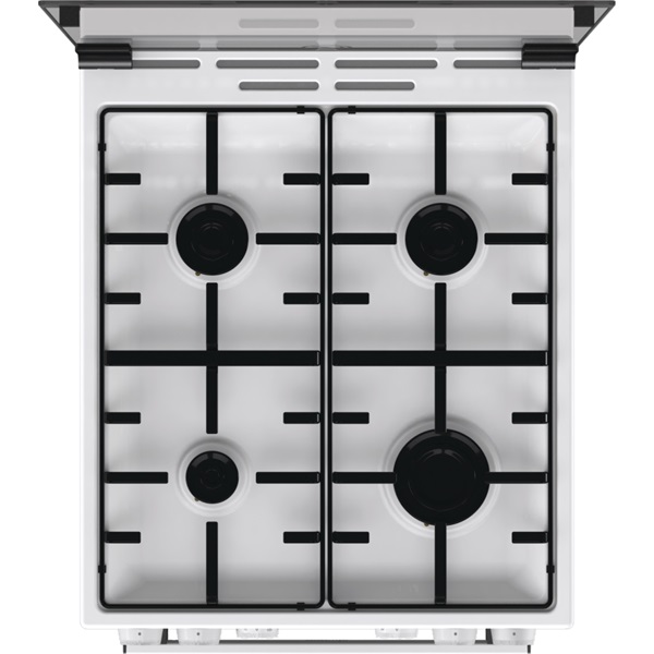 Gorenje GK5C41WH-B fehér, szabadonálló, gáz, kombinált, főzőzóna: 4, sütő:77L, grill, tűzhely