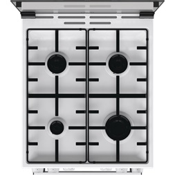Gorenje GK5C41WH-B fehér, szabadonálló, gáz, kombinált, főzőzóna: 4, sütő:77L, grill, tűzhely