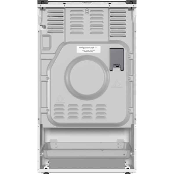 Gorenje GK5C41WH-B fehér, szabadonálló, gáz, kombinált, főzőzóna: 4, sütő:77L, grill, tűzhely