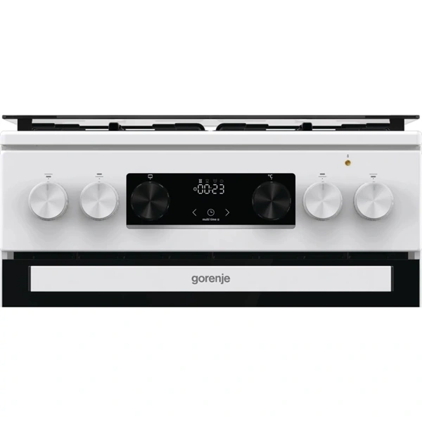 Gorenje GK5C41WH-B fehér, szabadonálló, gáz, kombinált, főzőzóna: 4, sütő:77L, grill, tűzhely