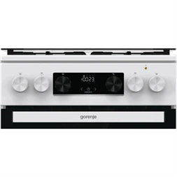 Gorenje GK5C41WH-B fehér, szabadonálló, gáz, kombinált, főzőzóna: 4, sütő:77L, grill, tűzhely