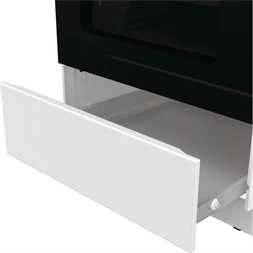 Gorenje GK5C41WH-B fehér, szabadonálló, gáz, kombinált, főzőzóna: 4, sütő:77L, grill, tűzhely