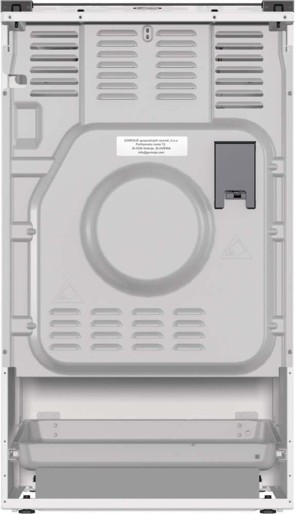 Gorenje GK5C41WH-B fehér, szabadonálló, gáz, kombinált, főzőzóna: 4, sütő:77L, grill, tűzhely