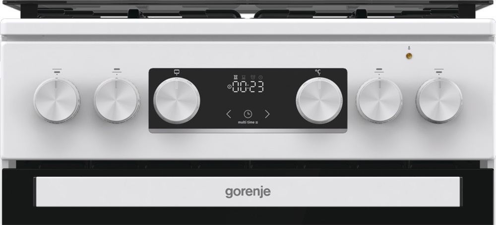 Gorenje GK5C41WH-B fehér, szabadonálló, gáz, kombinált, főzőzóna: 4, sütő:77L, grill, tűzhely