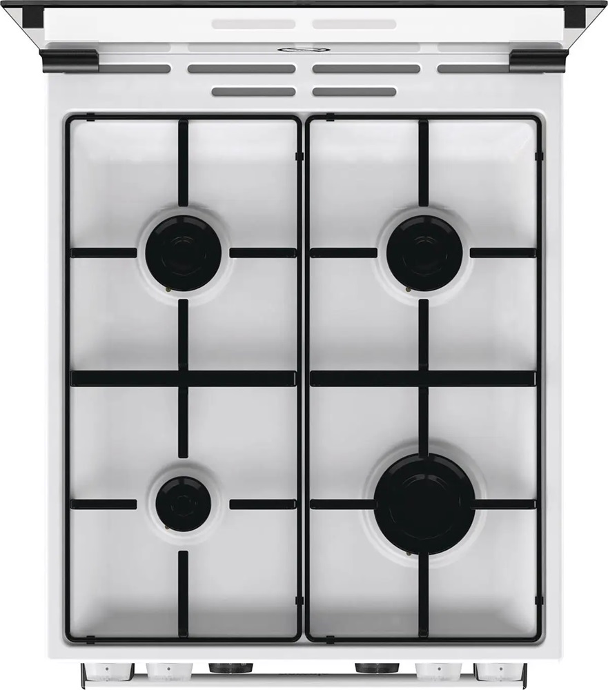 Gorenje GK5C41WJ fehér, szabadonálló, gáz, kombinált, főzőzóna: 4, sütő:62L, grill, tűzhely