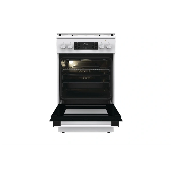 Gorenje GK5C41WJ fehér, szabadonálló, gáz, kombinált, főzőzóna: 4, sütő:62L, grill, tűzhely