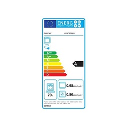 Gorenje GK5C42SH-B Inox, szabadonálló, gáz, kombinált, főzőzóna: 4, sütő:70L, grill, tűzhely
