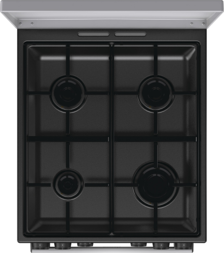 Gorenje GK5C42SJ szürke, szabadonálló, gáz, kombinált, főzőzóna: 4, sütő:62L, grill, tűzhely