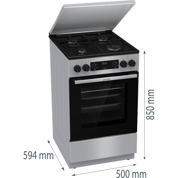 Gorenje GK5C42SJ kombinált gáztűzhely
