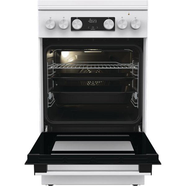 Gorenje GK5C42WH-B fehér, szabadonálló, gáz, kombinált, főzőzóna: 4, sütő:70L, grill, tűzhely (Újszerű)