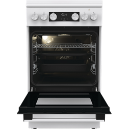 Gorenje GK5C42WH-B fehér, szabadonálló, gáz, kombinált, főzőzóna: 4, sütő:70L, grill, tűzhely (Újszerű)
