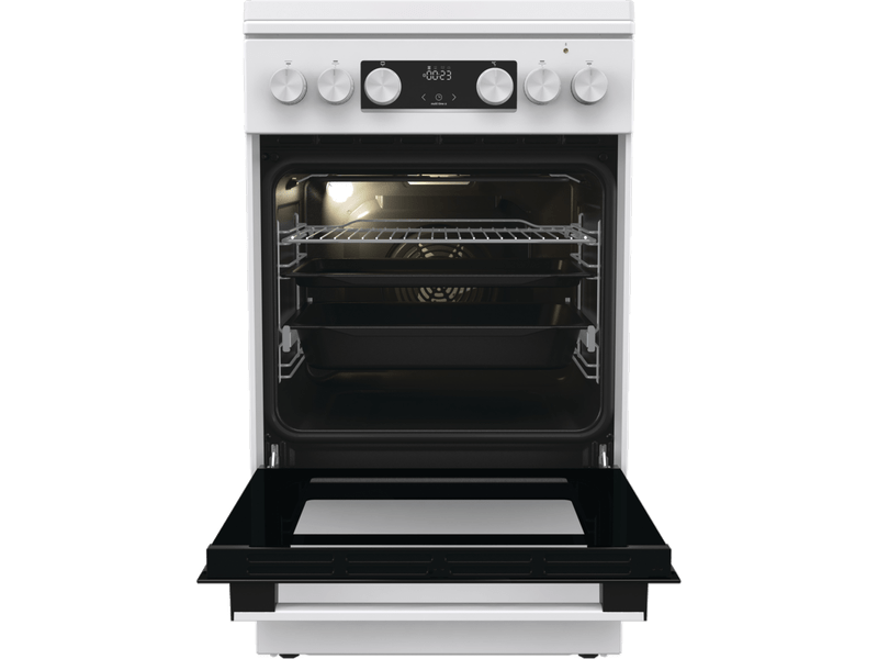 Gorenje GK5C42WH-B fehér, szabadonálló, gáz, kombinált, főzőzóna: 4, sütő:70L, grill, tűzhely