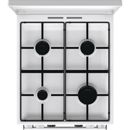 Gorenje GK5C42WJ fehér, szabadonálló, gáz, kombinált, főzőzóna: 4, sütő:62L, grill, tűzhely (Újszerű)