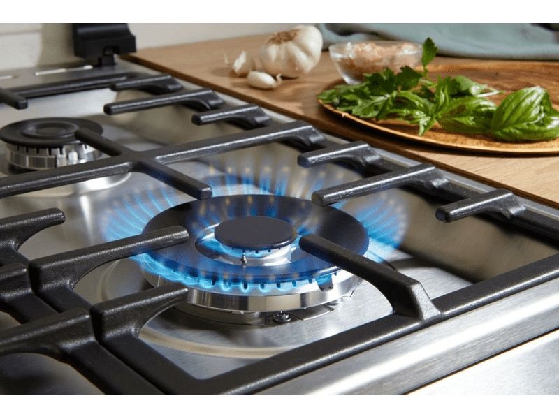Gorenje GK5C62SH inox, szabadonálló, gáz, kombinált, főzőzóna: 4, sütő:70L, grill, tűzhely