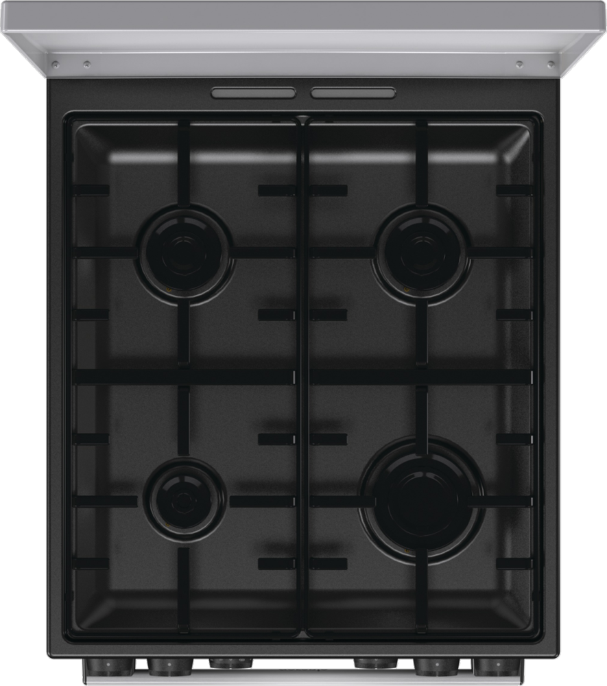 Gorenje GK5C63SH szürke, szabadonálló, gáz, kombinált, főzőzóna: 4, sütő:70L, grill, tűzhely