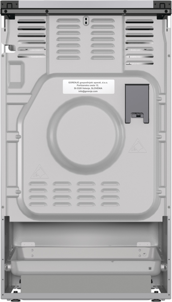 Gorenje GK5C63SH szürke, szabadonálló, gáz, kombinált, főzőzóna: 4, sütő:70L, grill, tűzhely