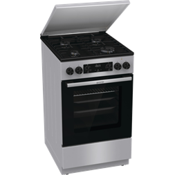 Gorenje GK5C63SH szürke, szabadonálló, gáz, kombinált, főzőzóna: 4, sütő:70L, grill, tűzhely