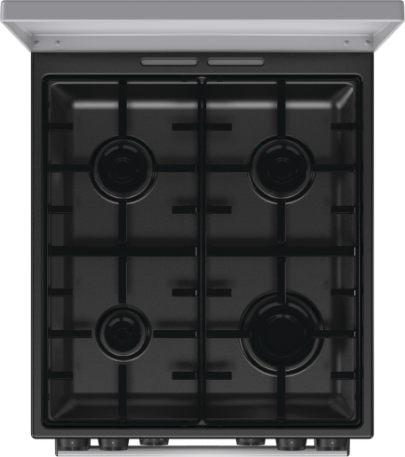Gorenje GK5C63SH szürke, szabadonálló, gáz, kombinált, főzőzóna: 4, sütő:70L, grill, tűzhely
