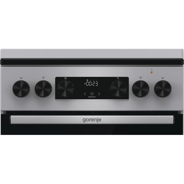 Gorenje GK5C63SH szürke, szabadonálló, gáz, kombinált, főzőzóna: 4, sütő:70L, grill, tűzhely