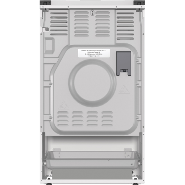Gorenje GK5C64WH fehér, szabadonálló, gáz, kombinált, főzőzóna: 4, sütő:70L, grill, tűzhely (Újszerű)