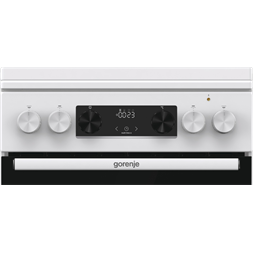 Gorenje GK5C64WH fehér, szabadonálló, gáz, kombinált, főzőzóna: 4, sütő:70L, grill, tűzhely (Újszerű)
