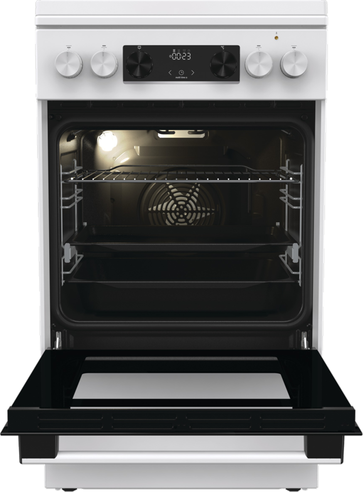 Gorenje GK5C64WH fehér, szabadonálló, gáz, kombinált, főzőzóna: 4, sütő:70L, grill, tűzhely