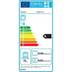 Gorenje GKS5C71CLI bézs, szabadonálló, gáz, kombinált, főzőzóna:4, sütőtér:70L, tűzhely