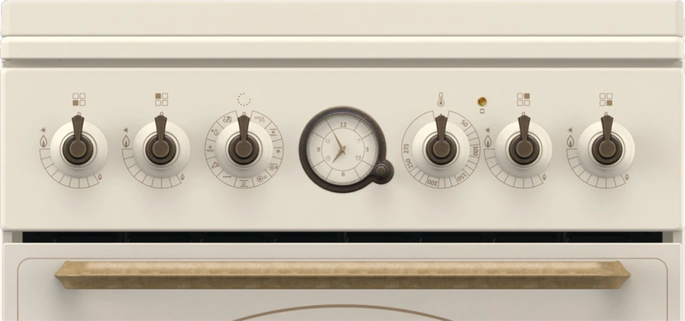 Gorenje GKS5C71CLI bézs, szabadonálló, gáz, kombinált, főzőzóna:4, sütőtér:70L, tűzhely