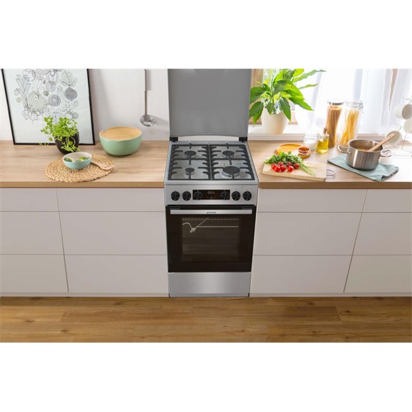 Gorenje GKS5C71XF kombinált gáztűzhely