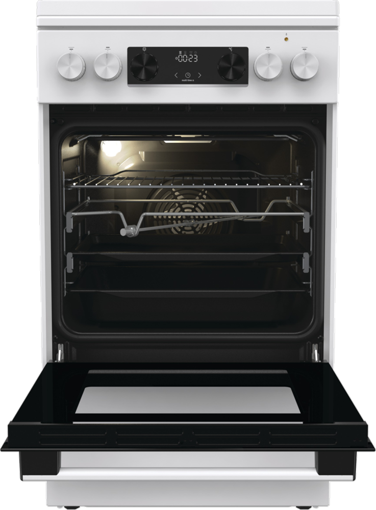 Gorenje GKS5C72WF fehér, szabadonálló, gáz, kombinált, főzőzóna: 4, sütő:70L, grill, tűzhely