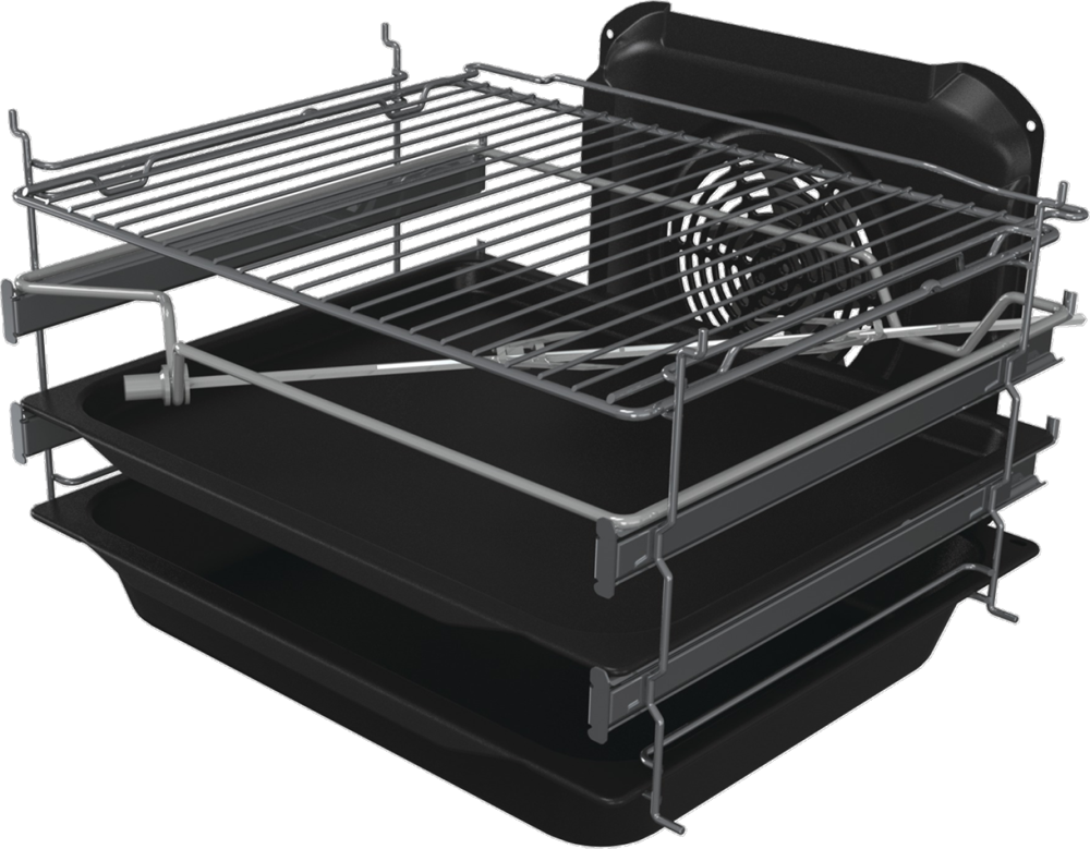 Gorenje GKS5C72WF fehér, szabadonálló, gáz, kombinált, főzőzóna: 4, sütő:70L, grill, tűzhely