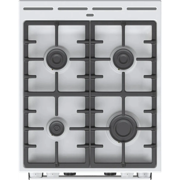 Gorenje GKS5C75WF fehér, szabadonálló, 5 égős, kombinált gáztűzhely