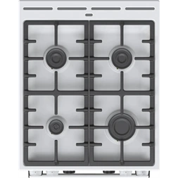 Gorenje GKS5C75WF fehér, szabadonálló, 5 égős, kombinált gáztűzhely