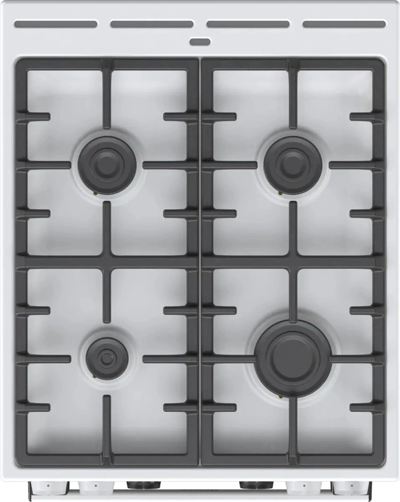 Gorenje GKS5C75WF fehér, szabadonálló, 5 égős, kombinált gáztűzhely