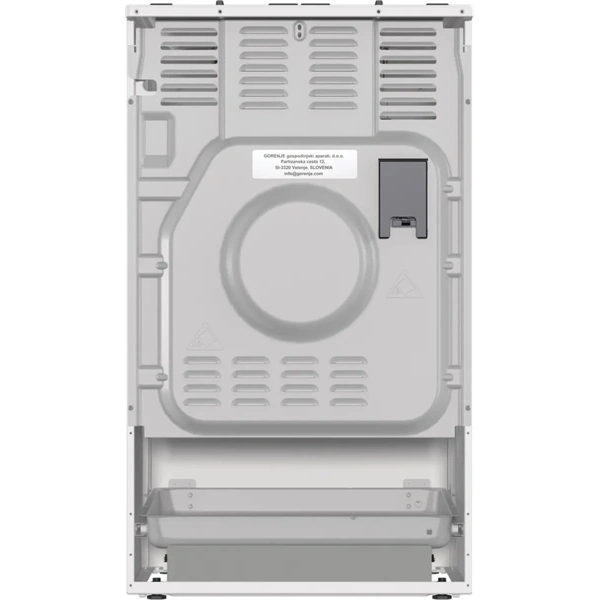 Gorenje GKS5C75WF fehér, szabadonálló, 5 égős, kombinált gáztűzhely