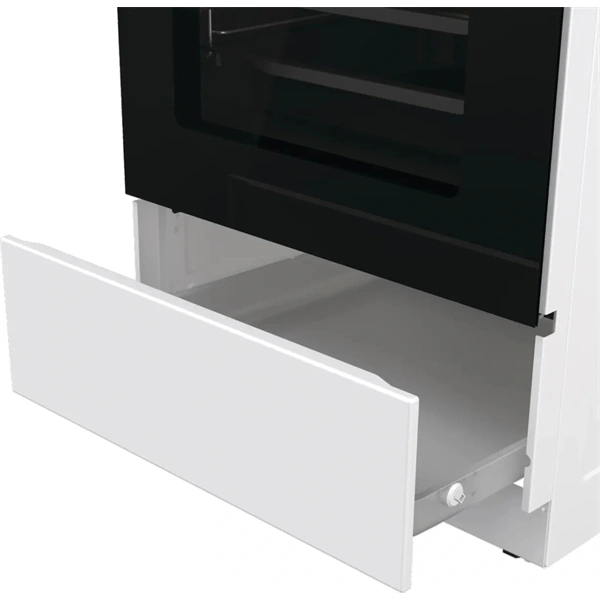 Gorenje GKS5C75WF fehér, szabadonálló, 5 égős, kombinált gáztűzhely