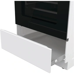 Gorenje GKS5C75WF fehér, szabadonálló, 5 égős, kombinált gáztűzhely