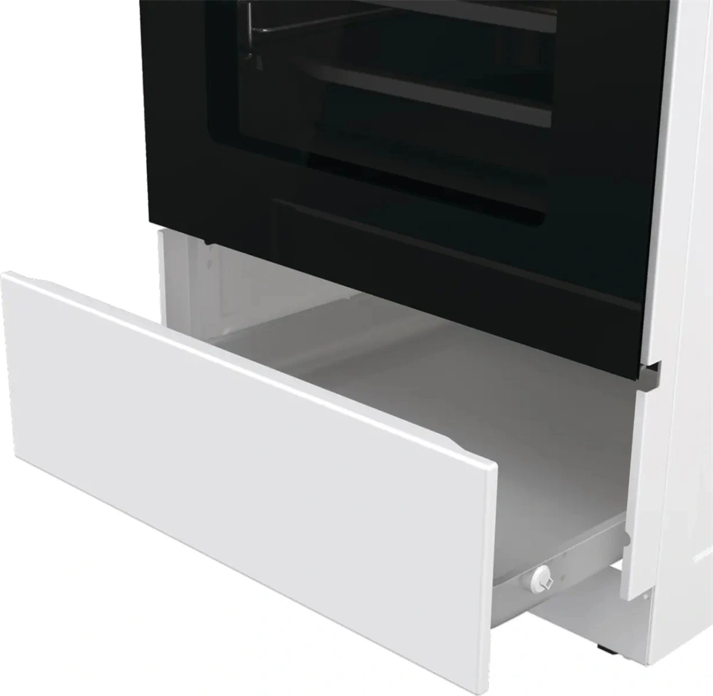 Gorenje GKS5C75WF fehér, szabadonálló, 5 égős, kombinált gáztűzhely