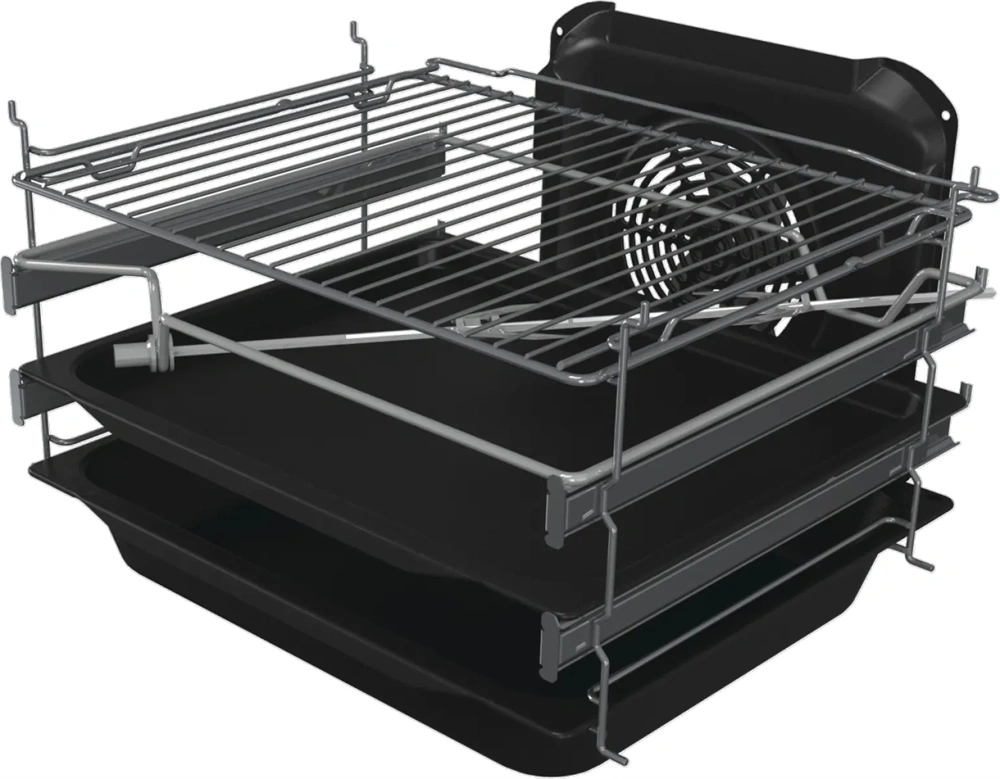 Gorenje GKS5C75WF fehér, szabadonálló, 5 égős, kombinált gáztűzhely
