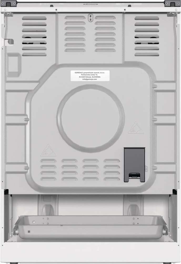 Gorenje GKS6C70WF fehér, szabadonálló, gáz, kombinált, főzőzóna: 4, sütő:71L, grill, tűzhely